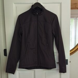 Patagonia Women's Soft Shell Black Fleece Jacket, Size L
